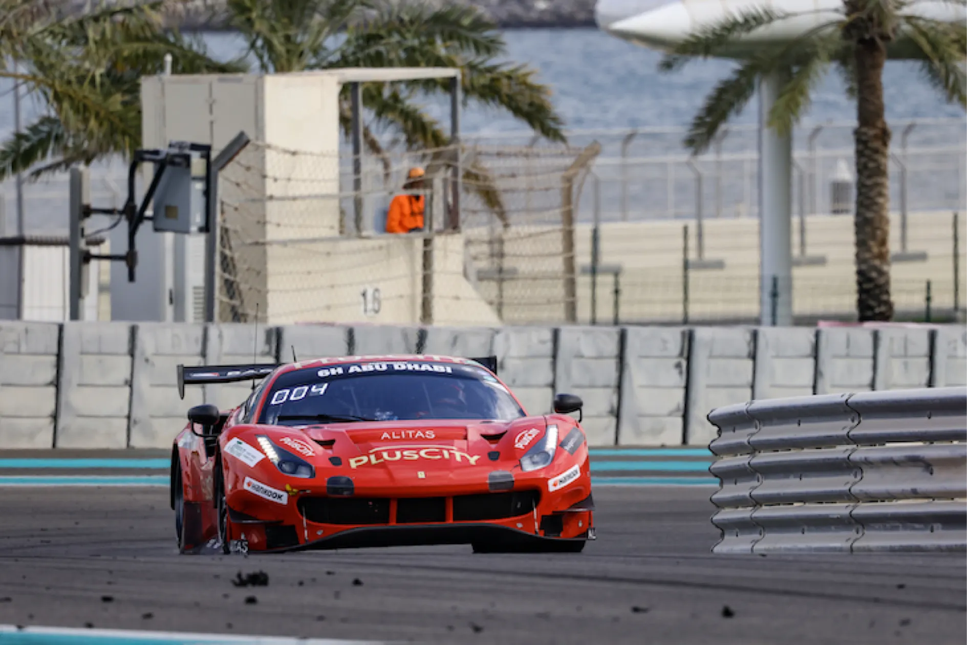 KESSEL RACING WINS IN PRO-AM, AF CORSE ON PODIUM AT YAS MARINA